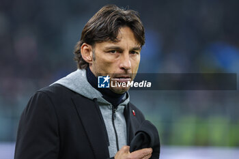 2023-12-09 - Gabriele Cioffi Head Coach of Udinese Calcio looks on during Serie A 2023/24 football match between FC Internazionale and Udinese Calcio at Giuseppe Meazza Stadium, Milan, Italy on December 09, 2023 - INTER - FC INTERNAZIONALE VS UDINESE CALCIO - ITALIAN SERIE A - SOCCER