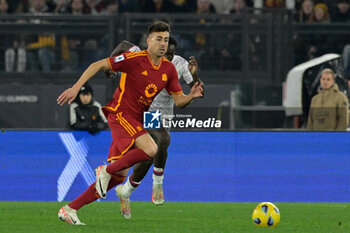 2023-12-10 - Stephan El Shaarawy (AS Roma);  during the Italian Football Championship League A 2023/2024 match between AS Roma vs ACF Fiorentina at the Olimpic Stadium in Rome on 10 December  2023. - AS ROMA VS ACF FIORENTINA - ITALIAN SERIE A - SOCCER