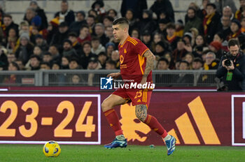 2023-12-10 - Gianluca Mancini (AS Roma);  during the Italian Football Championship League A 2023/2024 match between AS Roma vs ACF Fiorentina at the Olimpic Stadium in Rome on 10 December  2023. - AS ROMA VS ACF FIORENTINA - ITALIAN SERIE A - SOCCER