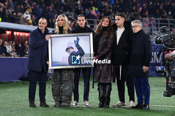 2023-12-17 - A tribute for Sinisa Mihailovic family - BOLOGNA FC VS AS ROMA - ITALIAN SERIE A - SOCCER