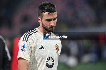 2023-12-17 - Bryan Cristante (As Roma) disappointed after the match - BOLOGNA FC VS AS ROMA - ITALIAN SERIE A - SOCCER