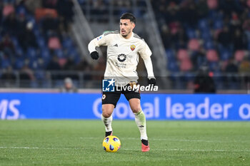 2023-12-17 - Leandro Paredes (As Roma) in action - BOLOGNA FC VS AS ROMA - ITALIAN SERIE A - SOCCER