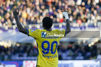 2023-12-17 - Michael Folorunsho of Hellas Verona FC expresses disappointment during ACF Fiorentina vs Hellas Verona FC, 16° Serie A Tim 2023-24 game at Artemio Franchi Stadium in Firenze (FI), Italy, on Dicember 17, 2023. - ACF FIORENTINA VS HELLAS VERONA FC - ITALIAN SERIE A - SOCCER
