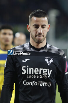 2023-12-17 - Lorenzo Montipò of Hellas Verona FC expresses disappointment during ACF Fiorentina vs Hellas Verona FC, 16° Serie A Tim 2023-24 game at Artemio Franchi Stadium in Firenze (FI), Italy, on Dicember 17, 2023. - ACF FIORENTINA VS HELLAS VERONA FC - ITALIAN SERIE A - SOCCER