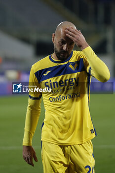 2023-12-17 - Riccardo Saponara of Hellas Verona FC expresses disappointment during ACF Fiorentina vs Hellas Verona FC, 16° Serie A Tim 2023-24 game at Artemio Franchi Stadium in Firenze (FI), Italy, on Dicember 17, 2023. - ACF FIORENTINA VS HELLAS VERONA FC - ITALIAN SERIE A - SOCCER