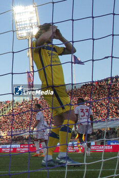 2023-12-17 - Milan Djuric of Hellas Verona FC expresses disappointment during ACF Fiorentina vs Hellas Verona FC, 16° Serie A Tim 2023-24 game at Artemio Franchi Stadium in Firenze (FI), Italy, on Dicember 17, 2023. - ACF FIORENTINA VS HELLAS VERONA FC - ITALIAN SERIE A - SOCCER
