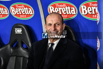 2023-12-15 - Massimiliano Allegri coach Juventus during Serie A TIM between Genoa CFC and Juventus FC at Stadio Luigi Ferraris, Genova - GENOA CFC VS JUVENTUS FC - ITALIAN SERIE A - SOCCER