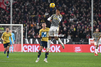 2023-12-15 - Danilo of juventus in action during Serie A TIM between Genoa CFC and Juventus FC at Stadio Luigi Ferraris, Genova - GENOA CFC VS JUVENTUS FC - ITALIAN SERIE A - SOCCER