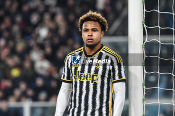 2023-12-15 - Weston McKennie of Juventus during Serie A TIM between Genoa CFC and Juventus FC at Stadio Luigi Ferraris, Genova - GENOA CFC VS JUVENTUS FC - ITALIAN SERIE A - SOCCER