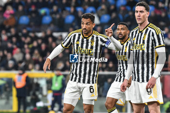 2023-12-15 - Danilo of Juventus during Serie A TIM between Genoa CFC and Juventus FC at Stadio Luigi Ferraris, Genova - GENOA CFC VS JUVENTUS FC - ITALIAN SERIE A - SOCCER