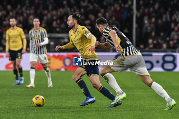2023-12-15 - Milano Badelj of Genoa in action during Serie A TIM between Genoa CFC and Juventus FC at Stadio Luigi Ferraris, Genova - GENOA CFC VS JUVENTUS FC - ITALIAN SERIE A - SOCCER