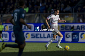 2023-12-23 - Juventus' French midfielder Adrien Rabiot controls the ball during the Serie A football match between Frosinone Calcio vs Juventus FC at the Benito Stirpe stadium in Frosinone, Italy on December 23, 2023. - FROSINONE CALCIO VS JUVENTUS FC - ITALIAN SERIE A - SOCCER
