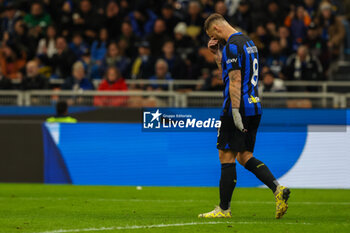 2023-12-23 - Marko Arnautovic of FC Internazionale expresses disappointment during Serie A 2023/24 football match between FC Internazionale and US Lecce at Giuseppe Meazza Stadium, Milan, Italy on December 23, 2023 - INTER - FC INTERNAZIONALE VS US LECCE - ITALIAN SERIE A - SOCCER