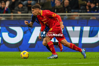 2023-12-23 - Joan Gonzalez of US Lecce seen in action during Serie A 2023/24 football match between FC Internazionale and US Lecce at Giuseppe Meazza Stadium, Milan, Italy on December 23, 2023 - INTER - FC INTERNAZIONALE VS US LECCE - ITALIAN SERIE A - SOCCER