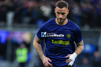 2023-12-23 - Marko Arnautovic of FC Internazionale looks on during Serie A 2023/24 football match between FC Internazionale and US Lecce at Giuseppe Meazza Stadium, Milan, Italy on December 23, 2023 - INTER - FC INTERNAZIONALE VS US LECCE - ITALIAN SERIE A - SOCCER