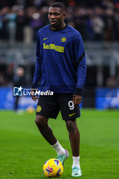 2023-12-23 - Marcus Thuram of FC Internazionale looks on during Serie A 2023/24 football match between FC Internazionale and US Lecce at Giuseppe Meazza Stadium, Milan, Italy on December 23, 2023 - INTER - FC INTERNAZIONALE VS US LECCE - ITALIAN SERIE A - SOCCER