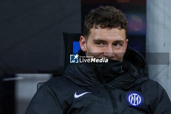 2023-12-23 - Benjamin Pavard of FC Internazionale smiling during Serie A 2023/24 football match between FC Internazionale and US Lecce at Giuseppe Meazza Stadium, Milan, Italy on December 23, 2023 - INTER - FC INTERNAZIONALE VS US LECCE - ITALIAN SERIE A - SOCCER