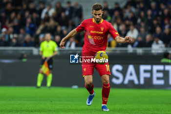 2023-12-23 - Remi Oudin of US Lecce seen in action during Serie A 2023/24 football match between FC Internazionale and US Lecce at Giuseppe Meazza Stadium, Milan, Italy on December 23, 2023 - INTER - FC INTERNAZIONALE VS US LECCE - ITALIAN SERIE A - SOCCER