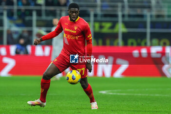 2023-12-23 - Mohamed Kaba of US Lecce seen in action during Serie A 2023/24 football match between FC Internazionale and US Lecce at Giuseppe Meazza Stadium, Milan, Italy on December 23, 2023 - INTER - FC INTERNAZIONALE VS US LECCE - ITALIAN SERIE A - SOCCER