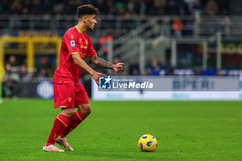 2023-12-23 - Valentin Gendrey of US Lecce seen in action during Serie A 2023/24 football match between FC Internazionale and US Lecce at Giuseppe Meazza Stadium, Milan, Italy on December 23, 2023 - INTER - FC INTERNAZIONALE VS US LECCE - ITALIAN SERIE A - SOCCER