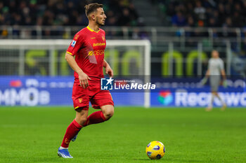 2023-12-23 - Remi Oudin of US Lecce seen in action during Serie A 2023/24 football match between FC Internazionale and US Lecce at Giuseppe Meazza Stadium, Milan, Italy on December 23, 2023 - INTER - FC INTERNAZIONALE VS US LECCE - ITALIAN SERIE A - SOCCER