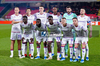 2023-12-22 - ACF Fiorentina line up - AC MONZA VS ACF FIORENTINA - ITALIAN SERIE A - SOCCER