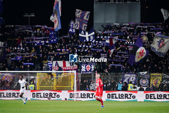 2023-12-22 - ACF Fiorentina supporters - AC MONZA VS ACF FIORENTINA - ITALIAN SERIE A - SOCCER