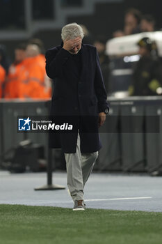 2023-12-23 - Roma’s Portuguese coach Jose Mourinho looks dejected during the Serie A football match between AS Roma vs SSC Napoli Football Club at the Olimpico Stadium in Rome, Italy on December 23, 2023 - AS ROMA VS SSC NAPOLI - ITALIAN SERIE A - SOCCER