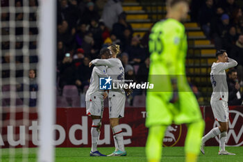 2023-12-22 - Milan’s English defender Fikayo Tomori celebrates after scoring a goal during the Serie A football match between Unione Sportiva Salernitana vs AC Milan at the Arechi Stadium in Salerno on December 22, 2023. - US SALERNITANA VS AC MILAN - ITALIAN SERIE A - SOCCER