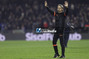 2023-12-22 - Salernitana's Italian coach Filippo Inzaghi gesticulate during the Serie A football match between Unione Sportiva Salernitana vs AC Milan at the Arechi Stadium in Salerno on December 22, 2023. - US SALERNITANA VS AC MILAN - ITALIAN SERIE A - SOCCER