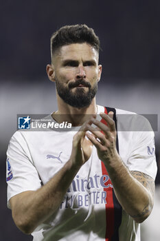 2023-12-22 - Milan's French forward Olivier Giroud gesticulate during the Serie A football match between Unione Sportiva Salernitana vs AC Milan at the Arechi Stadium in Salerno on December 22, 2023. - US SALERNITANA VS AC MILAN - ITALIAN SERIE A - SOCCER