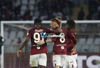 2023-12-23 - Duvan Zapata Torino Fc an Ivan Ilic of Torino Fc during the Italian Serie A, football match between Torino Fc and Udinese Calcio on 23 December 2023, at Studio Olimpic Grande Torino, Turin, Italy. Photo Nderim Kaceli - TORINO FC VS UDINESE CALCIO - ITALIAN SERIE A - SOCCER