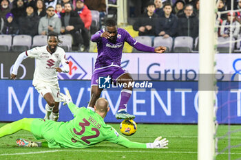 2023-12-29 - Torino's Vanja Milinkovic-Savic saves a goal on Fiorentina's Jonathan Ikone - ACF FIORENTINA VS TORINO FC - ITALIAN SERIE A - SOCCER