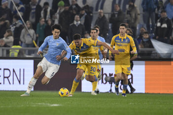 2023-12-29 - Daichi Kamada of S.S. Lazio during the 18th day of the Serie A Championship between S.S. Lazio vs Frosinone Calcio, 29 December 2023 at the Olympic Stadium in Rome. - SS LAZIO VS FROSINONE CALCIO - ITALIAN SERIE A - SOCCER