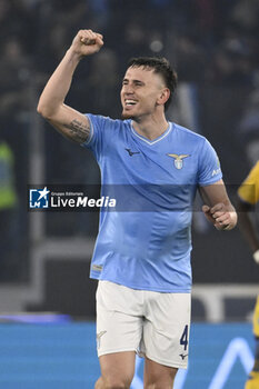 2023-12-29 - Patric of S.S. Lazio celebrates after scoring 3-1 during the 18th day of the Serie A Championship between S.S. Lazio vs Frosinone Calcio, 29 December 2023 at the Olympic Stadium in Rome. - SS LAZIO VS FROSINONE CALCIO - ITALIAN SERIE A - SOCCER