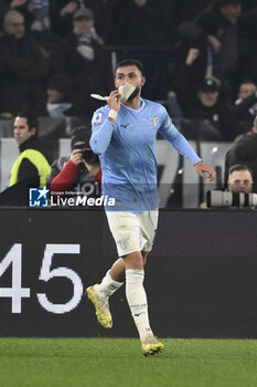 2023-12-29 - Valentin Castellanos of S.S. Lazio celebrates after scoring 1-1 during the 18th day of the Serie A Championship between S.S. Lazio vs Frosinone Calcio, 29 December 2023 at the Olympic Stadium in Rome. - SS LAZIO VS FROSINONE CALCIO - ITALIAN SERIE A - SOCCER