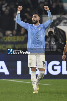2023-12-29 - Valentin Castellanos of S.S. Lazio celebrates after scoring 1-1 during the 18th day of the Serie A Championship between S.S. Lazio vs Frosinone Calcio, 29 December 2023 at the Olympic Stadium in Rome. - SS LAZIO VS FROSINONE CALCIO - ITALIAN SERIE A - SOCCER