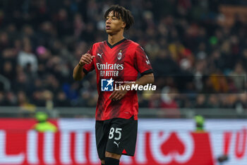 2023-12-30 - Kevin Zeroli of AC Milan seen in action during Serie A 2023/24 football match between AC Milan and US Sassuolo at San Siro Stadium, Milan, Italy on December 30, 2023 - AC MILAN VS US SASSUOLO - ITALIAN SERIE A - SOCCER