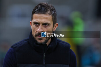 2023-12-30 - Alessio Dionisi Head Coach of US Sassuolo looks on during Serie A 2023/24 football match between AC Milan and US Sassuolo at San Siro Stadium, Milan, Italy on December 30, 2023 - AC MILAN VS US SASSUOLO - ITALIAN SERIE A - SOCCER