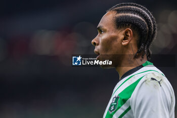 2023-12-30 - Armand Lauriente of US Sassuolo looks on during Serie A 2023/24 football match between AC Milan and US Sassuolo at San Siro Stadium, Milan, Italy on December 30, 2023 - AC MILAN VS US SASSUOLO - ITALIAN SERIE A - SOCCER