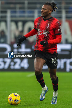 2023-12-30 - Rafael Leao of AC Milan seen in action during Serie A 2023/24 football match between AC Milan and US Sassuolo at San Siro Stadium, Milan, Italy on December 30, 2023 - AC MILAN VS US SASSUOLO - ITALIAN SERIE A - SOCCER