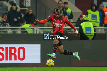 2023-12-30 - Samuel Chukwueze of AC Milan seen in action during Serie A 2023/24 football match between AC Milan and US Sassuolo at San Siro Stadium, Milan, Italy on December 30, 2023 - AC MILAN VS US SASSUOLO - ITALIAN SERIE A - SOCCER