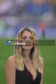 2023-09-16 - Diletta Leotta during the Italian Serie A football match between Inter FC Internazionale and AC Milan on 16 of September 2023 at Giuseppe Meazza San Siro Siro stadium in Milan, Italy. Photo Tiziano Ballabio - INTER - FC INTERNAZIONALE VS AC MILAN - ITALIAN SERIE A - SOCCER