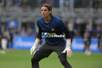 2023-09-16 - Yann Sommer of Inter Fc during the Italian Serie A football match between Inter FC Internazionale and AC Milan on 16 of September 2023 at Giuseppe Meazza San Siro Siro stadium in Milan, Italy. Photo Tiziano Ballabio - INTER - FC INTERNAZIONALE VS AC MILAN - ITALIAN SERIE A - SOCCER