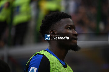 2023-09-16 - Lucien Agoume of Inter Fc during the Italian Serie A football match between Inter FC Internazionale and AC Milan on 16 of September 2023 at Giuseppe Meazza San Siro Siro stadium in Milan, Italy. Photo Tiziano Ballabio - INTER - FC INTERNAZIONALE VS AC MILAN - ITALIAN SERIE A - SOCCER