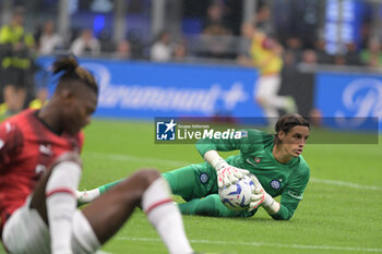 2023-09-16 - Yann Sommer of Inter Fc during the Italian Serie A football match between Inter FC Internazionale and AC Milan on 16 of September 2023 at Giuseppe Meazza San Siro Siro stadium in Milan, Italy. Photo Tiziano Ballabio - INTER - FC INTERNAZIONALE VS AC MILAN - ITALIAN SERIE A - SOCCER