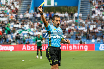 2023-09-01 - The referee Marco Piccinini - US SASSUOLO VS HELLAS VERONA FC - ITALIAN SERIE A - SOCCER