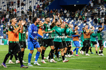 2023-09-01 - Sassuolo celebrates after the victory - US SASSUOLO VS HELLAS VERONA FC - ITALIAN SERIE A - SOCCER