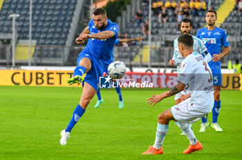 2023-09-27 - Empoli's Sebastian Walukiewicz shots on goal - EMPOLI FC VS US SALERNITANA - ITALIAN SERIE A - SOCCER