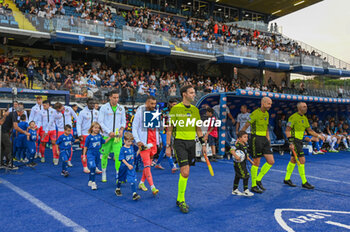 2023-10-06 - The teams enter on the field - EMPOLI FC VS UDINESE CALCIO - ITALIAN SERIE A - SOCCER